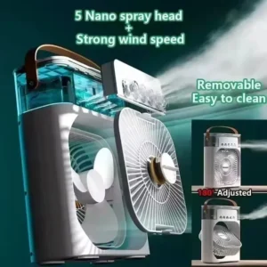 Portable Ac Mini Cooler Mist Fan
